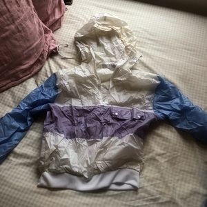 Vintage tri-color windbreaker